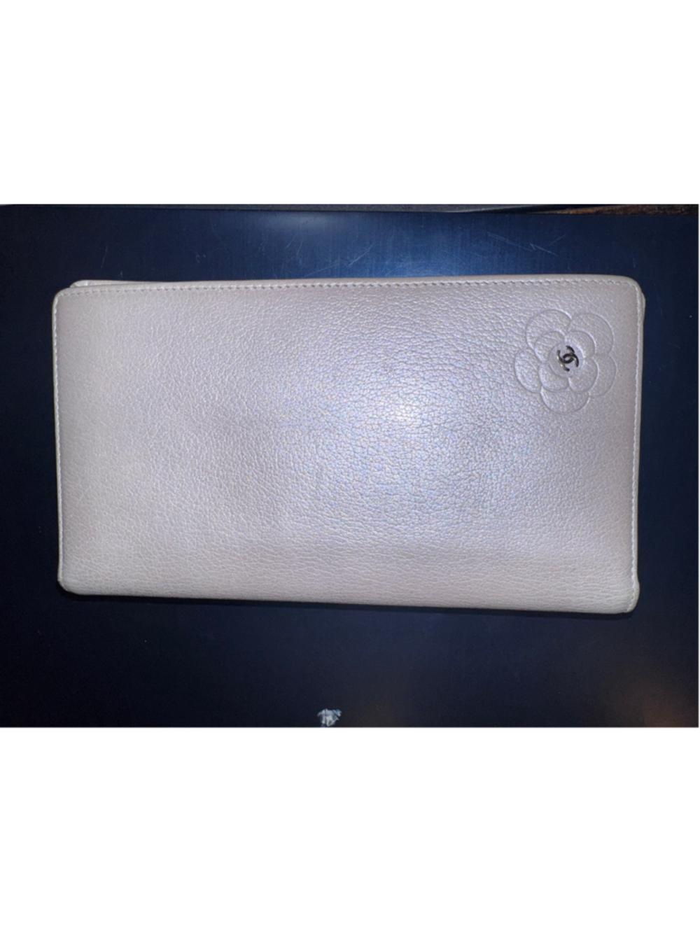 Chanel Camellia Long Bifold Wallet